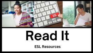 Button to launch Read it: ESL resources