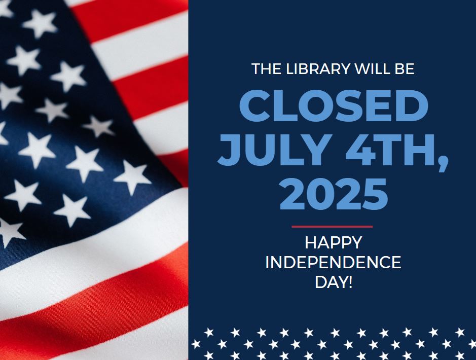 Closed July 4th, 2025. Happy Independence Day!