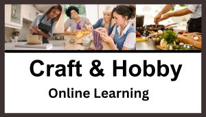 Craft & Hobby Online Learning Button Link to access