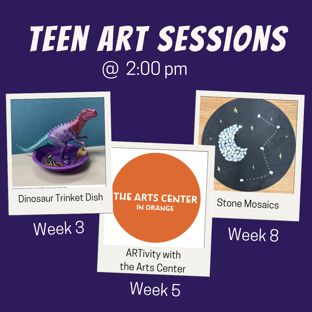 Teen Art Sessions for the Summer Reading Program